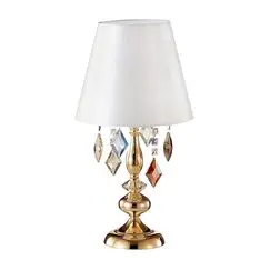 Настольная лампа Crystal Lux MERCEDES LG1 GOLD/COLOR
