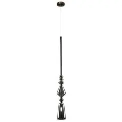 Светильник подвесной Crystal Lux LUX NEW SP1 B SMOKE
