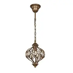 1382-1P, люстра подвесная, D200xH280/1280, 1xE14x40W, excluded