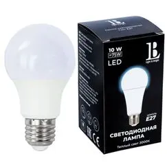 Светодиодная лампа L&B A60 10W 930Lm 3000K E27 E27-10W-3000K-A60
