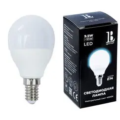 Светодиодная лампа L&B 9W 950Lm 4000K E14 E14-9,5W-4000К-G45