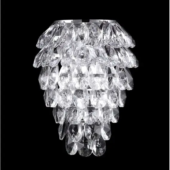 Бра Crystal Lux CHARME AP3 CHROME/TRANSPARENT