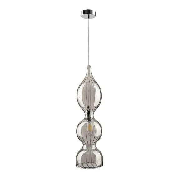Светильник подвесной Crystal Lux IRIS SP1 B SMOKE