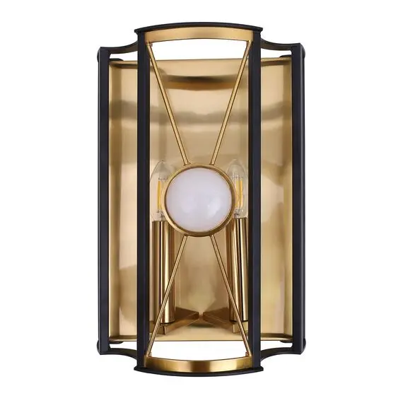 Бра Crystal Lux TANDEM AP2 GOLD