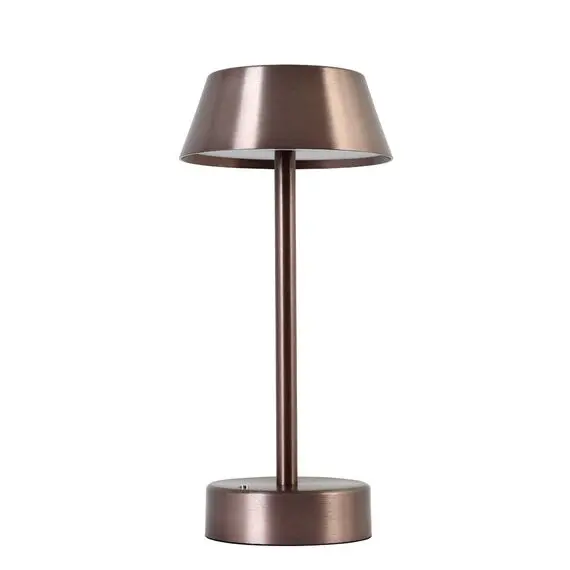 Аккумуляторная настольная лампа Crystal Lux SANTA LG1 COFFEE
