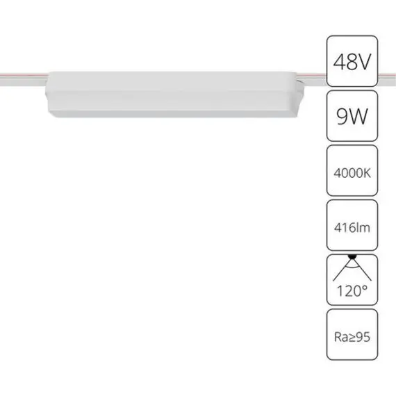 Магнитный трековый светильник Arte Lamp RAPID A6153PL-1WH