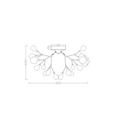 Потолочный светильник Freya FR5068CL-27B