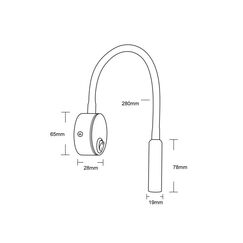 Настенный светильник (бра) Freya FR6033WL-L3S