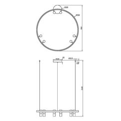 Подвесной светильник Maytoni MOD102PL-L42BK