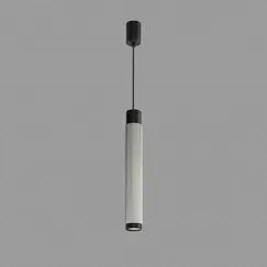 Светильник подвесной iLEDEX Delta 2366-1 BK+SL
