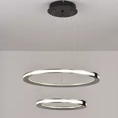 Светильник подвесной iLEDEX Vision 9225-6+4SD GR+BK