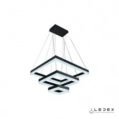 Подвесная люстра iLedex Twins D0319-3 (200x400x600) BK