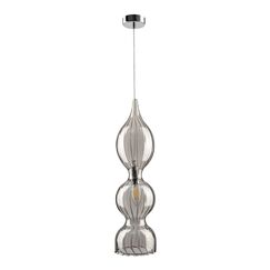 Светильник подвесной Crystal Lux IRIS SP1 B SMOKE