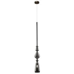 Светильник подвесной Crystal Lux LUX NEW SP1 B SMOKE