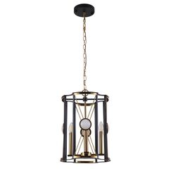 Светильник подвесной Crystal Lux TANDEM SP4 D410 GOLD