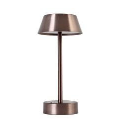 Аккумуляторная настольная лампа Crystal Lux SANTA LG1 COFFEE