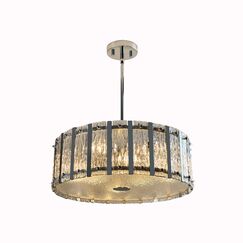 Подвесная люстра iLAMP Panorama D4688-50 CR