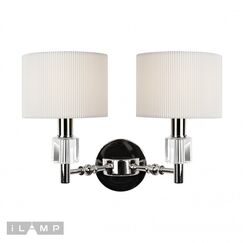 Бра iLamp Alexa W2404-2 Nickel