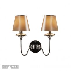 Бра iLamp Rolling W2406-2 Nickel