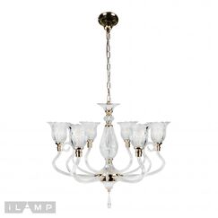 Подвесная люстра iLamp Norm P2326-6 GD