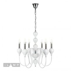 Подвесная люстра iLamp Lady 88003-6 WH