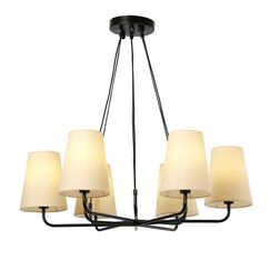 2364-6P, подвесная люстра, D740xH240/1240, 6xE14x40W, excluded