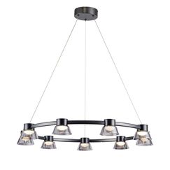 4247-9P, подвесная люстра, D800xH1200/1500, 9xLEDx5.5W, 1080LM, 4000K, included