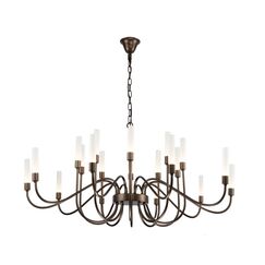 3014-20P, подвесная люстра, D1200xH680/1680, 20xG9LEDx7W, 4900LM, 3000K, included