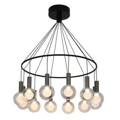 4378-12P, подвесная люстра, D650xH760, 12xLEDx3.5W, 2795LM, 4000K, CRI>90, included