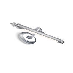 2434-1W, настенный светильник, D200xW550xH120, 1xLEDx8W, 640LM, 4000K, IP44, included