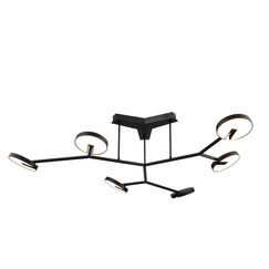 4401-6C, потолочная люстра, L1180xW1170xH260, 6xLEDx12W, 6300LM, 3000K, IP20, included