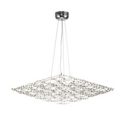 4305-12P, подвесная люстра, D1250xH420/2420, LEDx143W, 6200LM, 3000K/4500K/6000K, included, remote control