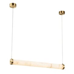 Подвесной светильник Belfast Ravenhill L-8199-L90 BR MB Латунь / Камень