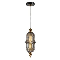 Светильник подвесной Belfast Herbison A1953 / B / A3 GR GL Золотой / Стекло / Серый