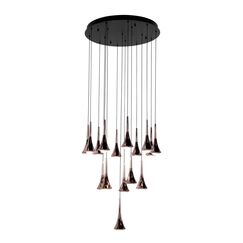 4292-16P, подвесная люстра, D600xH1500/1770, 16xLEDx4W, 6400LM, 4000K, included