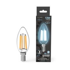 Светодиодная лампа Gauss Свеча 13W 1150Lm 4100K E14 103801213