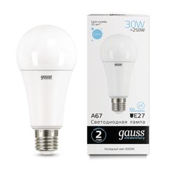Светодиодная лампа Gauss A67 30W 2390Lm 6500K E27 73239