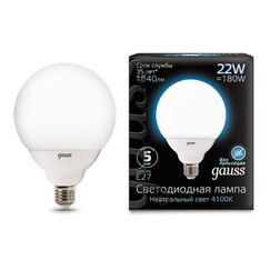 Светодиодная лампа Gauss G125 22W 1840Lm 4100K E27 105102222