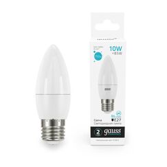 Светодиодная лампа Gauss Свеча 10W 750Lm 4100K E27 30220