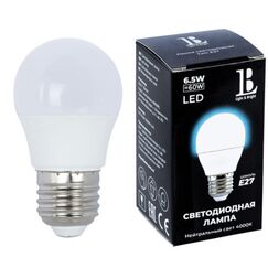 Светодиодная лампа L&B 6W 600Lm 4000K E27 E27-6,5W-4000K-G45