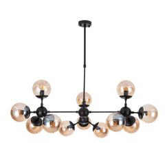 Люстра на штанге Arte Lamp BOLLA A1664SP-12BK