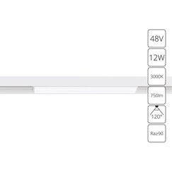 Магнитный трековый светильник Arte Lamp LINEA A4642PL-1WH