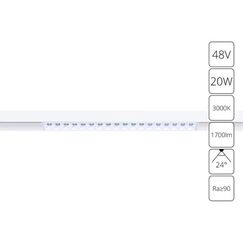 Магнитный трековый светильник Arte Lamp LINEA A4645PL-1WH