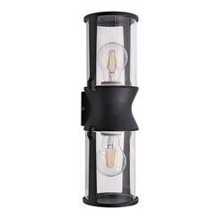 Уличный настенный светильник Arte Lamp MINCHIR A8306AL-2BK