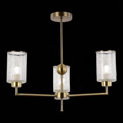 SLE1046-302-03 Светильник потолочный Бронза/Прозрачный E27 3*60W VESTRE