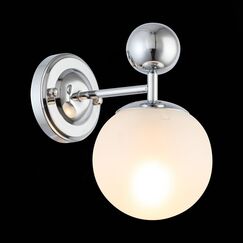 SLE106101-01 Светильник настенный Хром/Белый E27 1*60W PECHIO