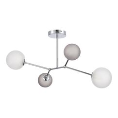 SLE1107-103-04 Светильник подвесной Хром/Белый, Серый G9 LED 4*5W 4000K MALTE