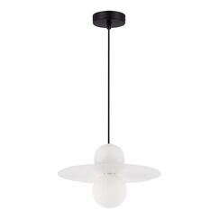 SLE1257-453-01 Светильник подвесной Черный/Белый G9 1*5W 4000K RIZZ