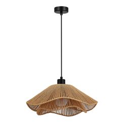 SLE6023-603-01 Светильник подвесной бежевый/черный E27 1*40W VERVE