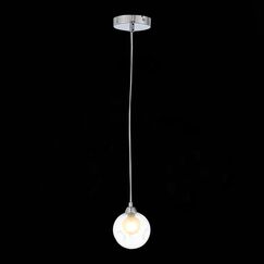 SL431.113.01 Подвес ST-Luce Хром/Прозрачный, Белый G9 1*5W DUALITA